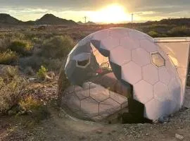 Space Pod 002 at Space Cowboys in Terlingua, TX