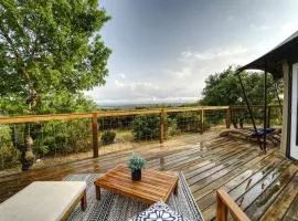 Romantic Hilltop Safari Glamping Tent with Lake Views near Lake Travis in Marble Falls, Texas