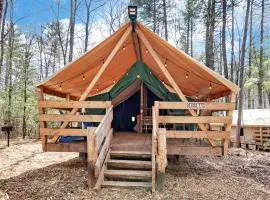 Discover the Best Glamping in Georgia with a Stay in This Safari Tent