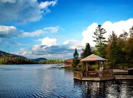 Cozy Adirondack Cabin Nestled in the Forest Only Footsteps Away From Big Moose Lake, New York