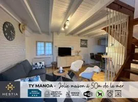 TY MANOA - Jolie maison a 50m de la mer