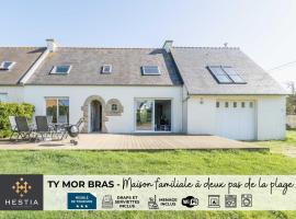 Ty Mor Bras - Maison familiale à 2 pas de la plage, hôtel à Portsall