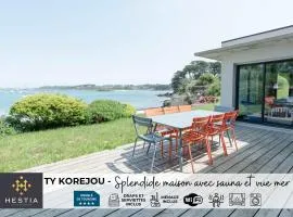 TY KOREJOU - splendide maison avec sauna les pieds dans l'eau