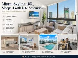 Miami Skyline 1BR Sleeps 4 with Elite Amenities