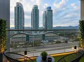 ELANOR DESIGNER Serviced Apartments -Elysium Tower Facing Centaurus Mall Islamabad