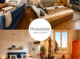 3 Zimmer Apartment - mit Panoramablick über Büdingen, khách sạn ở Büdingen