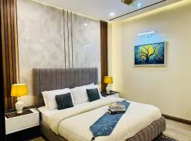 Modern 1BR Apartment in Zeta Mall Islamabad Rooftop Pool & Mall Access