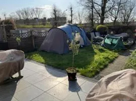 Blue tent 2 tot 4 personen, 1km van tomorrowland