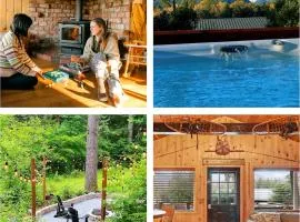 Elk Cabin - Hot Tub, Air Conditioning, Fire Pit, River Access