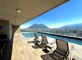Moderno y céntrico departamento en Monterrey