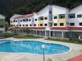 팡코르에 위치한 수영장이 있는 호텔 Pangkor Lot 10 Vacation Studio