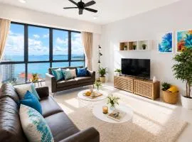 Family Seaview 3BR Suite for 10 Sauna & Bathtub Jazz Suites