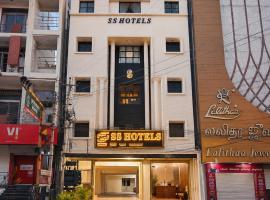 GSILVER SS BUSINESS CLASS HOTEL Near KHADARPET MARKET and Opp To RAILWAY STATION, hotel a Tiruppūr