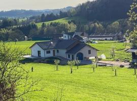 Charmant gîte, au calme, avec vue imprenable sur la nature environnante, Hotel in Lépanges-sur-Vologne