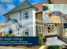 Jolly Roger Cottage - Part of the The Bay Filey Holiday Village with pool, gym and direct beach access, pub, restaurant, tennis and meadows walks