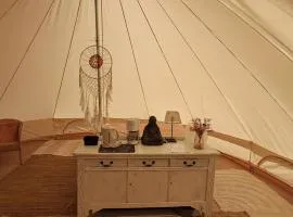 Bell-tent Luna met uitzicht