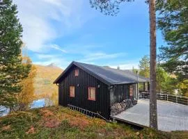 Cozy Home In Øverbygd With House A Mountain View