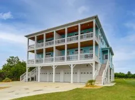 Coastal Views & Hot Tub! Sneads Ferry Getaway