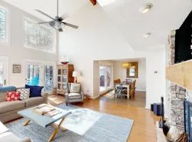 Sail Away - Waterfront home with private beach on the lake, hot tub, & dock