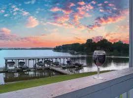 Sunset Cove - Waterways lakefront retreat with boat slip, pool & beach - dogs OK