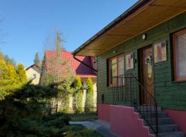 Zielony Domek - Tleń Bory Tucholskie, hotell i Tleń