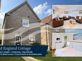 Old England Cottage - Part of the The Bay Filey Holiday Village with pool, gym and direct beach access, pub, restaurant, tennis and meadows walks