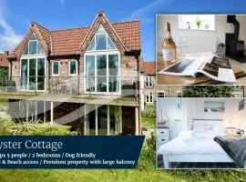 Oyster Cottage - Part of the The Bay Filey Holiday Village with pool, gym and direct beach access, pub, restaurant, tennis and meadows walks