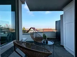 Apartment near airport and exhibition