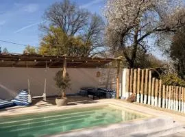 Charming 1818 Farmhouse Retreat with Private Pool in Pensol