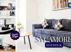 Big 4-Bed House in Haydock Ideal for Work Crews, hotel a Haydock