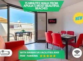 5min to Sea - Relax, AC & BBQ Puglia Villa