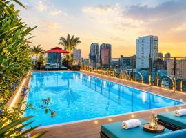 Happy Life Grand Hotel & Rooftop Skybar, hotel di Bandar Ho Chi Minh