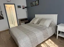 Chambre avec salle de bain privative