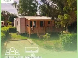 Séjour Normandie - Mobilhome basic 3ch-6p avec climatisation dans l'Eure - 120