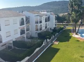 Apartamento en Peñíscola con Vistas al mar, piscina y Barbacoa , 6 personas Los Arcos