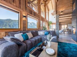Chalet Familial Le Whymper 5 étoiles SPA Sauna Chatel, hotel en Châtel