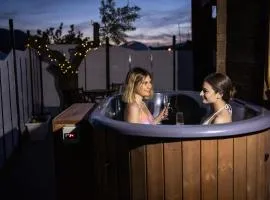 Cabaña con jacuzzi privado