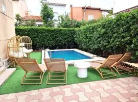 MD Villa con piscina en Mareny Beach