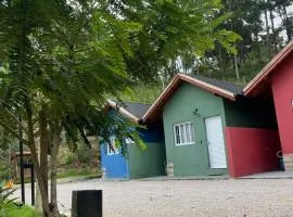 Chalés do vale Extrema verde