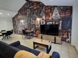 Bel appart 4 pers-Idéal pro et famille-P gratuit