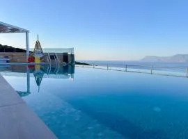 Paleokastro Villas with Private Heated Pool, Top Views - Next To Center - Top WiFi