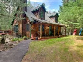 Short Walk to Lawrence Lake! Rustic Cabin w/ Deck