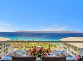 KBM Resorts FREE CAR Honua Kai Konea Beach Front 3-Bedroom Penthouse with Private Viking BBQ HKK-1029, hotel in Kaanapali