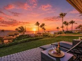 Kapalua Bay Villas Ocean View 2 BR Sleeps 6 Villas Steps to Beach Complimentary Car with 6 Nights KBV-14G4 by KBM