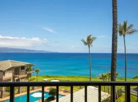 Kapalua Bay Villas Ocean View 2 BR Sleeps 6 Villas Steps to Beach Complimentary Car with 6 Nights KBV-24B2 by KBM