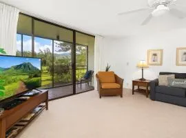 KBM Resorts FREE CAR Kuilima Estates 1-Bedroom Condo with Golf Course view Inside Turtle Bay KUL-E117