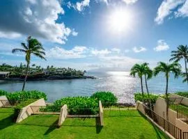 Napili Point Oceanfront 2 BR Sleeps 6 Villas Peaceful Romantic Retreat Complimentary Car with 6 Nights NAP-C18 by KBM