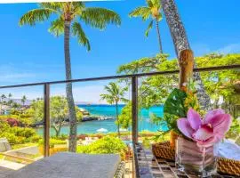 Napili Point Ocean View 2 BR Sleeps 6 Villas Peaceful Romantic Retreat Complimentary Car with 6 Nights NAP-C37 by KBM