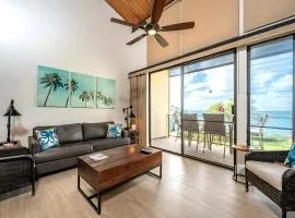 Napili Point Oceanfront 2 BR Sleeps 4 Villas Peaceful Romantic Retreat Complimentary Car with 6 Nights NAP-C43 by KBM