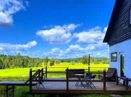 Forest Lodge & Spa in Gauja National Park - Kaķukalns, hôtel à Straupe
